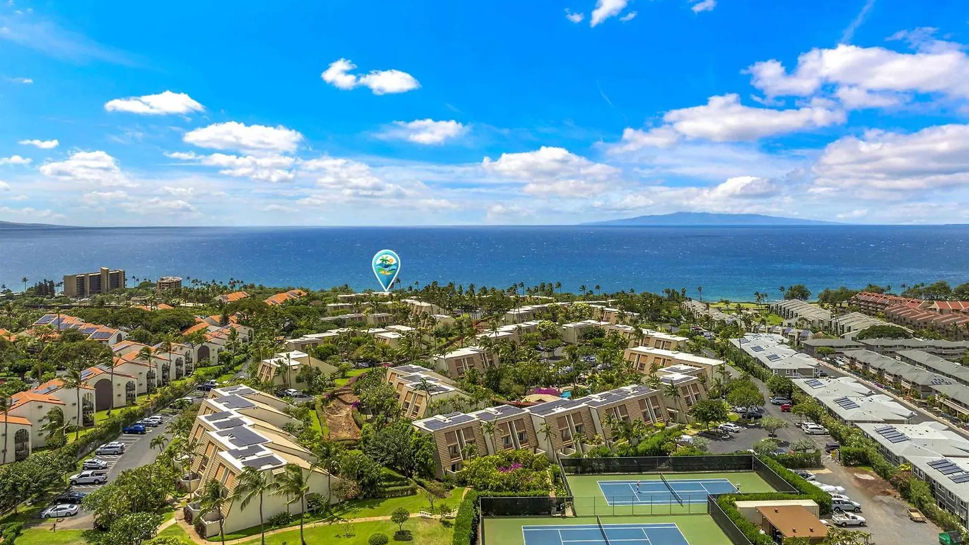 Feriehus Maui Kamaole A-206 - Prime Location, Stunning Renovation, Large Lanai, Split Ac! Villa Wailea  USA